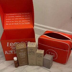 Youth to the People YTTP  Cross Body Bag & Skincare Set NEW